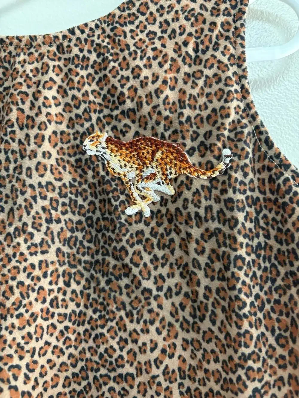 Handmade leopard print